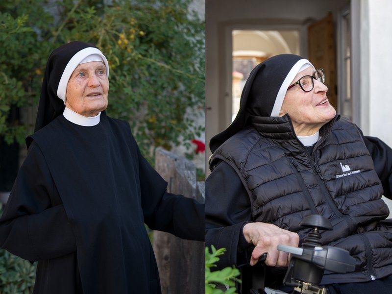 Portrait Sr. Benedicta und Sr. Aloisia