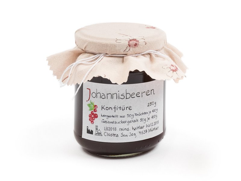 Konfitüre rote Johannisbeere