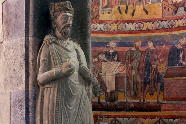 La chiesa del monastero - Carlo Magno e l'Alto Medioevo La chiesa del monastero - Carlo Magno e l'Alto Medioevo