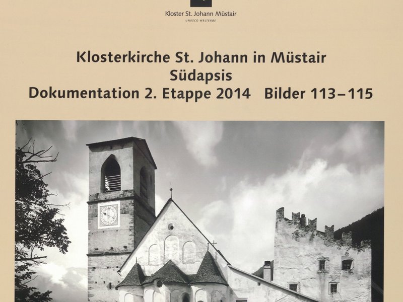 Dokumentation Südapsis 2. Etappe, Rufino Emmenegger und Camilla Martinucci