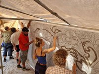 Sgraffito-Workshop-Scuol-2024