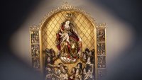 Blick auf den barocken Altar von Johannes Patsch von der spätgotischen Nonnenempore, © Véronique Hoegger