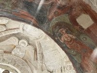 Decke der romanischen Ulrichskapelle im Kloster Müstair