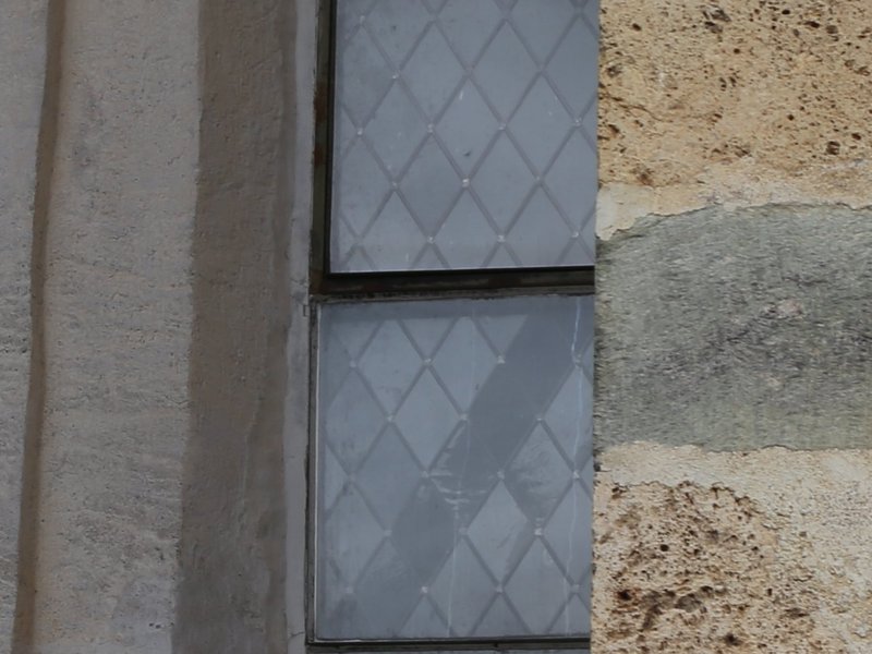 Fenster der Klosterkirche St. Johann in Müstair