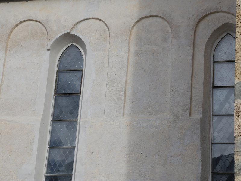Klosterkirche St Johann Müsatri Fenster