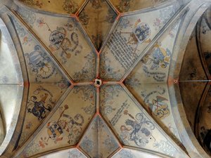 Costruzione della volta e della galleria delle monache 