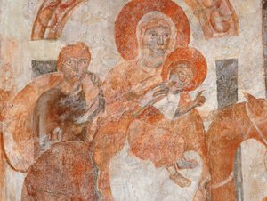 Scoperta dei dipinti carolingi