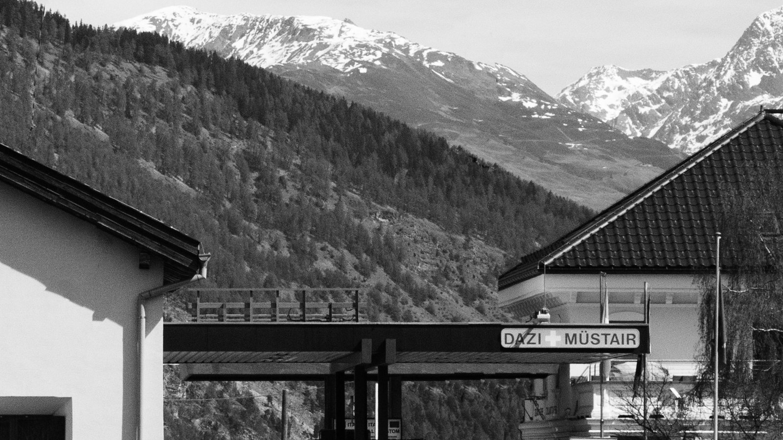 Grenze Schweiz-Italien Val Müstair