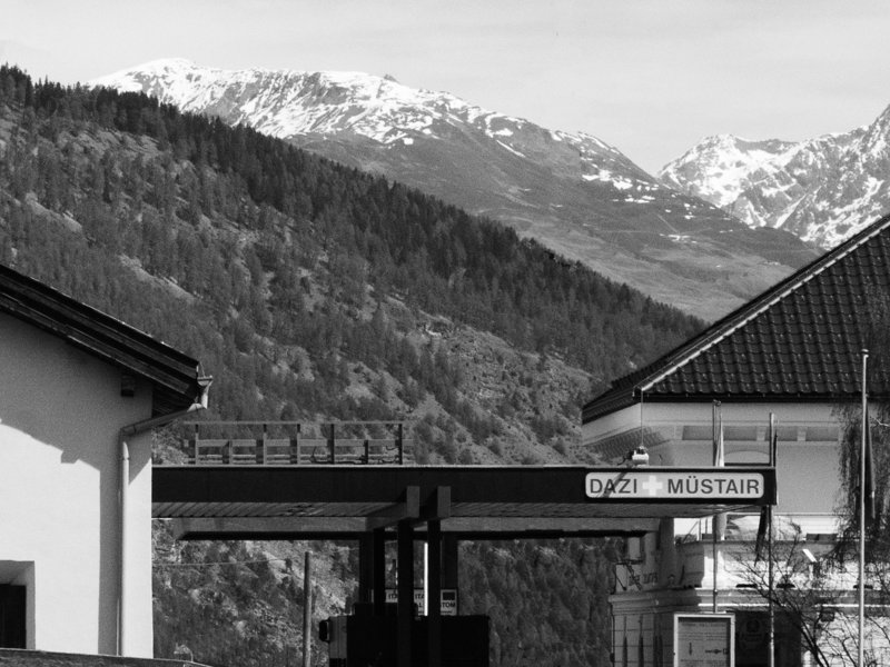 Grenze Schweiz-Italien Val Müstair