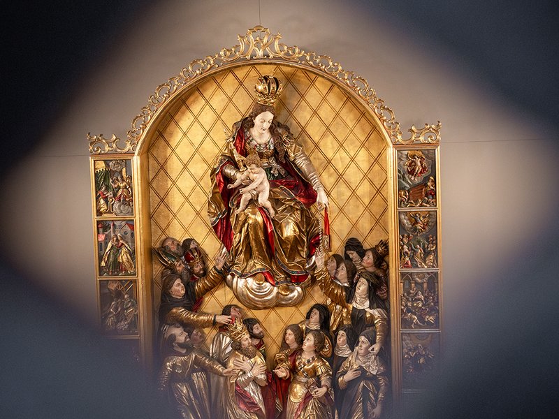 Der Patschaltar in der Klosterkirche © Veronique Hoegger